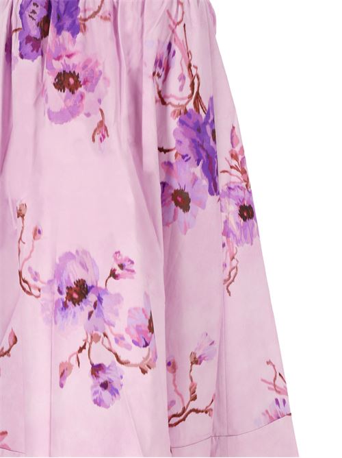 Lightburst Puff Mini Dress ZIMMERMANN | 1393DSS246PURPLE FLORAL